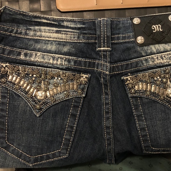 Miss Me, Size 31, Jewelled Jeans - Picture 3 of 5